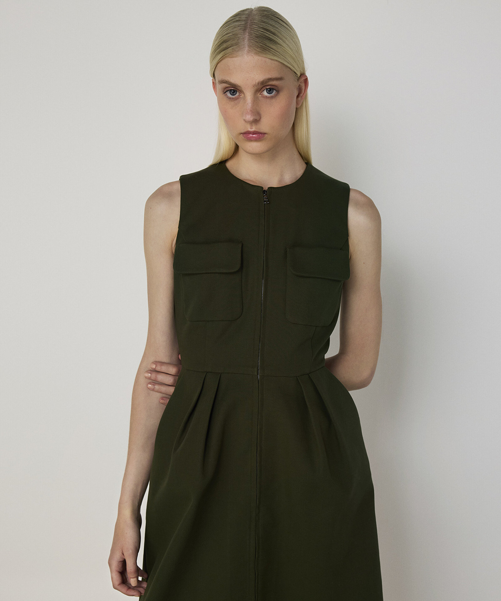 ÇİFT CEPLİ ELBİSE