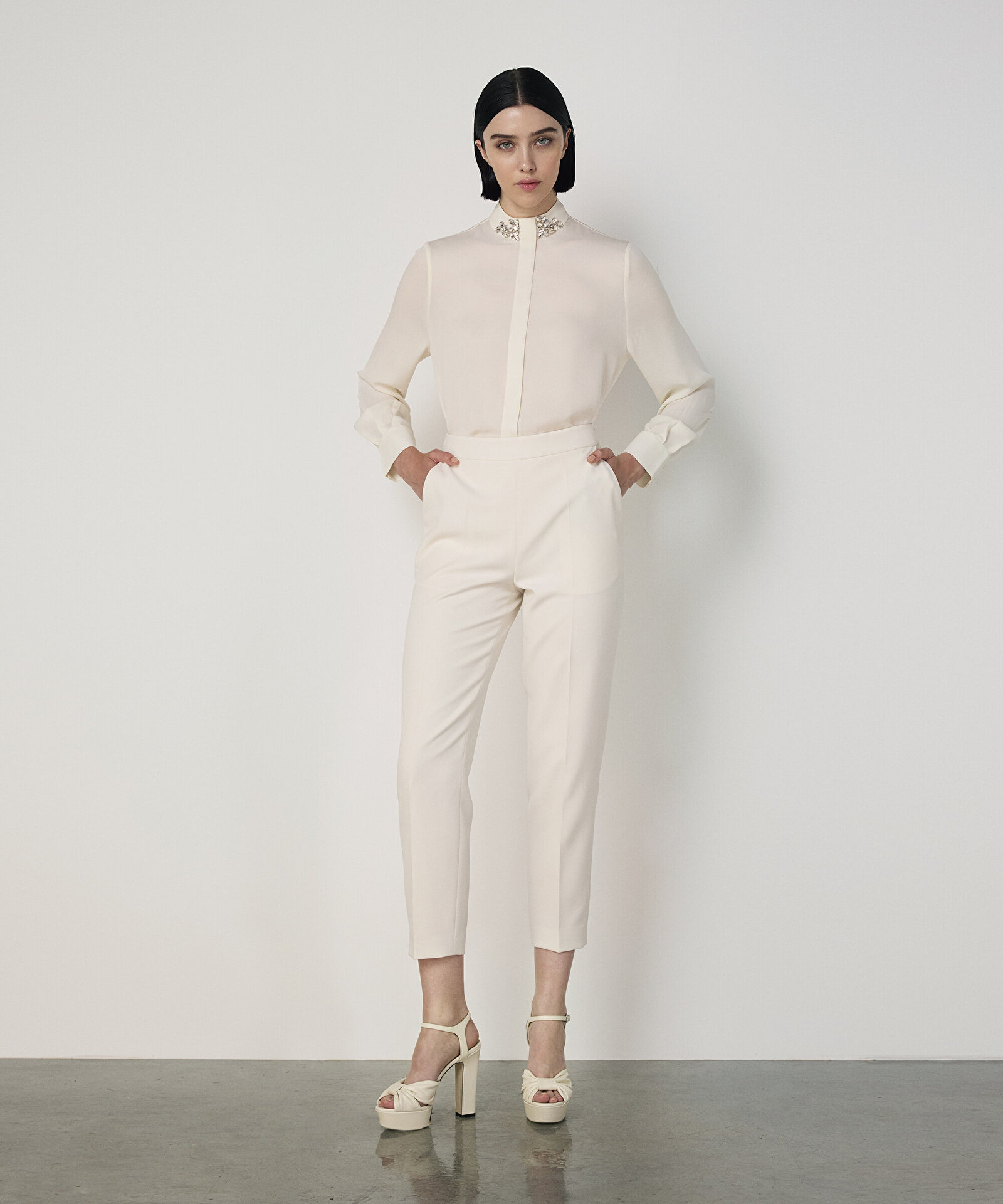 CEPLİ KREP PANTOLON — photo 2