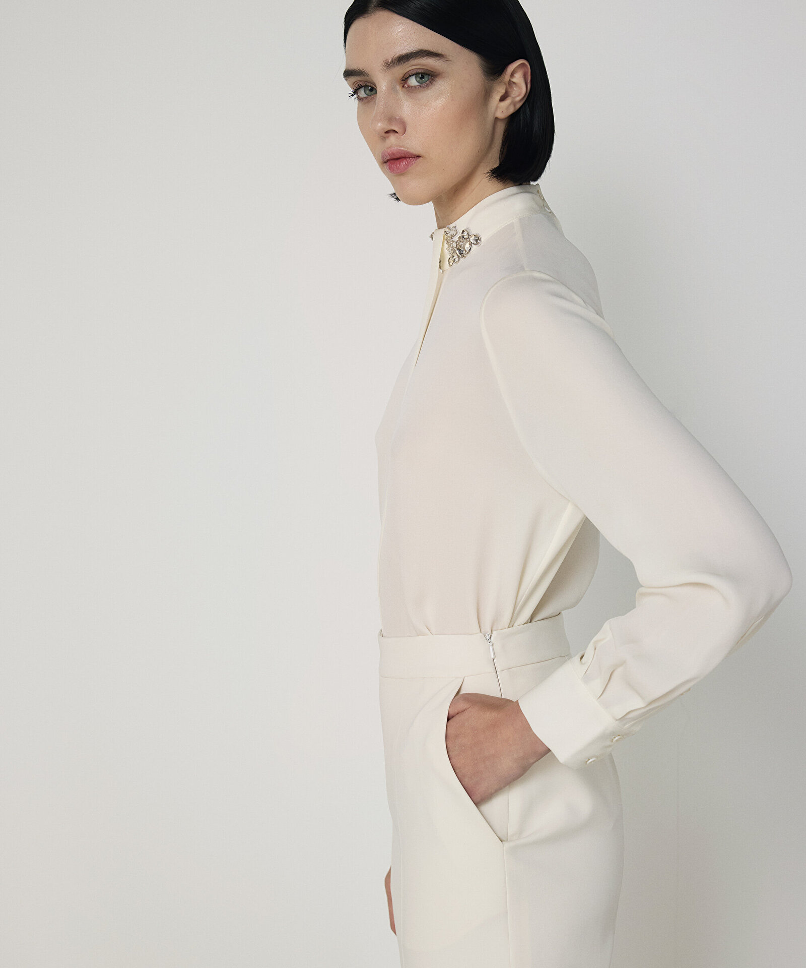 CEPLİ KREP PANTOLON — photo 4