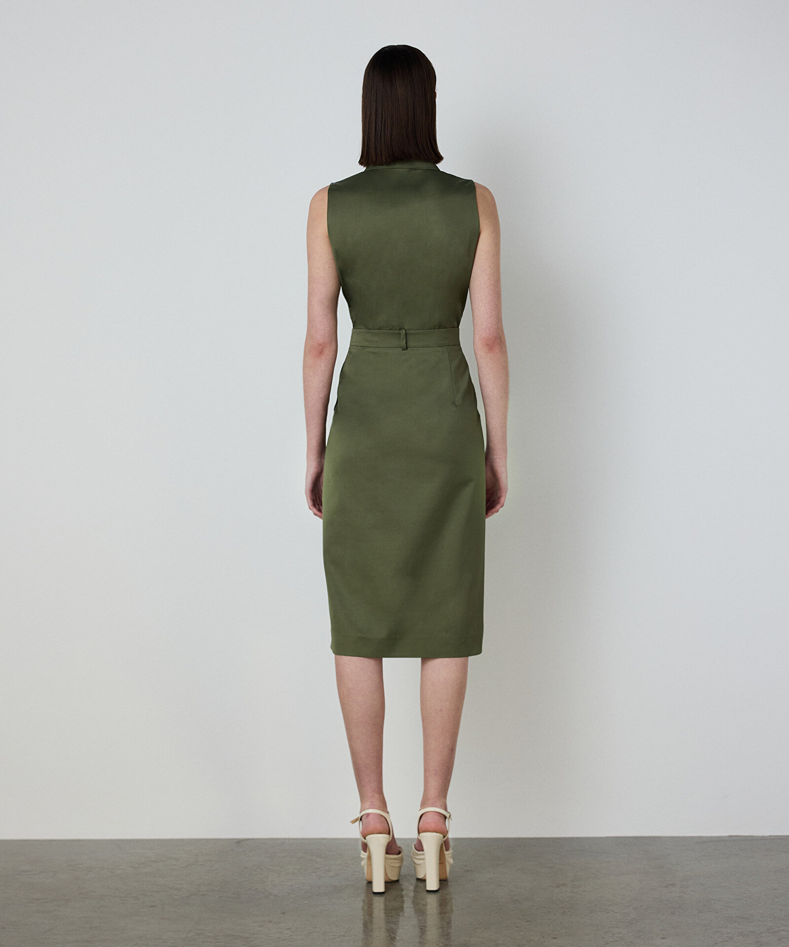 ÇİFT PARÇA GÖRÜNÜM CEPLİ ELBİSE — photo 3