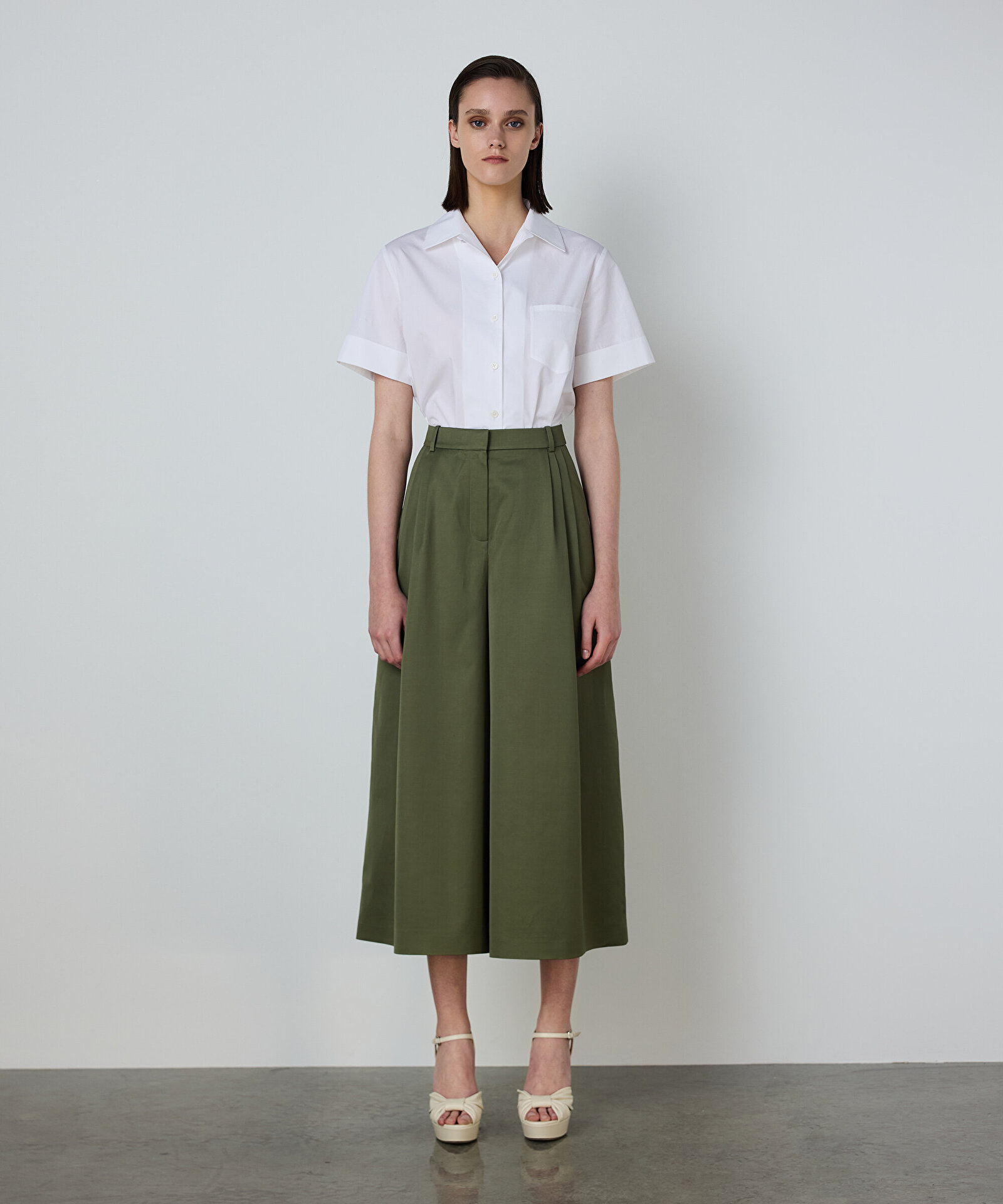 PİLELİ CULOTTE PANTOLON