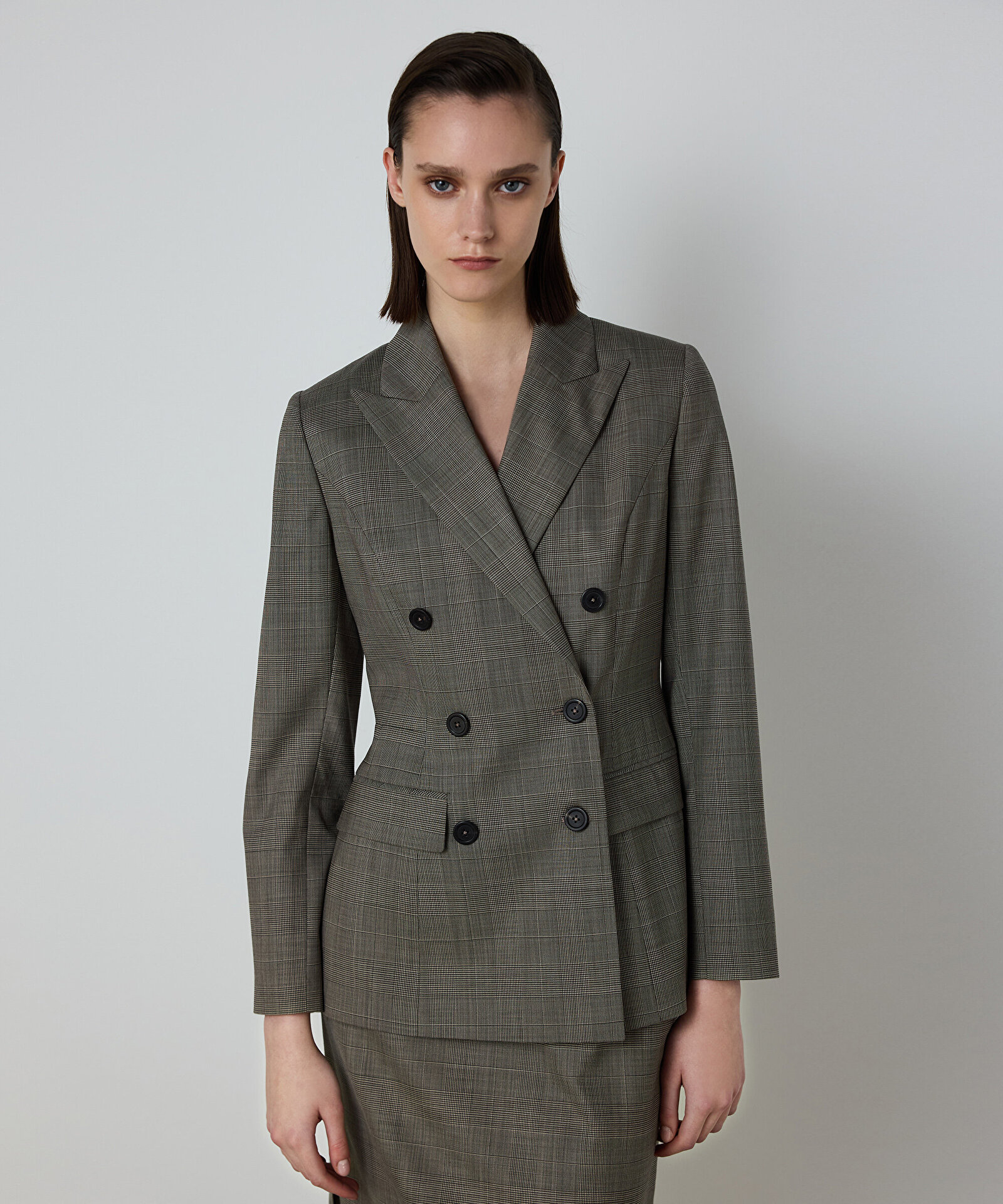 EKOSE DESEN VATKALI CEKET