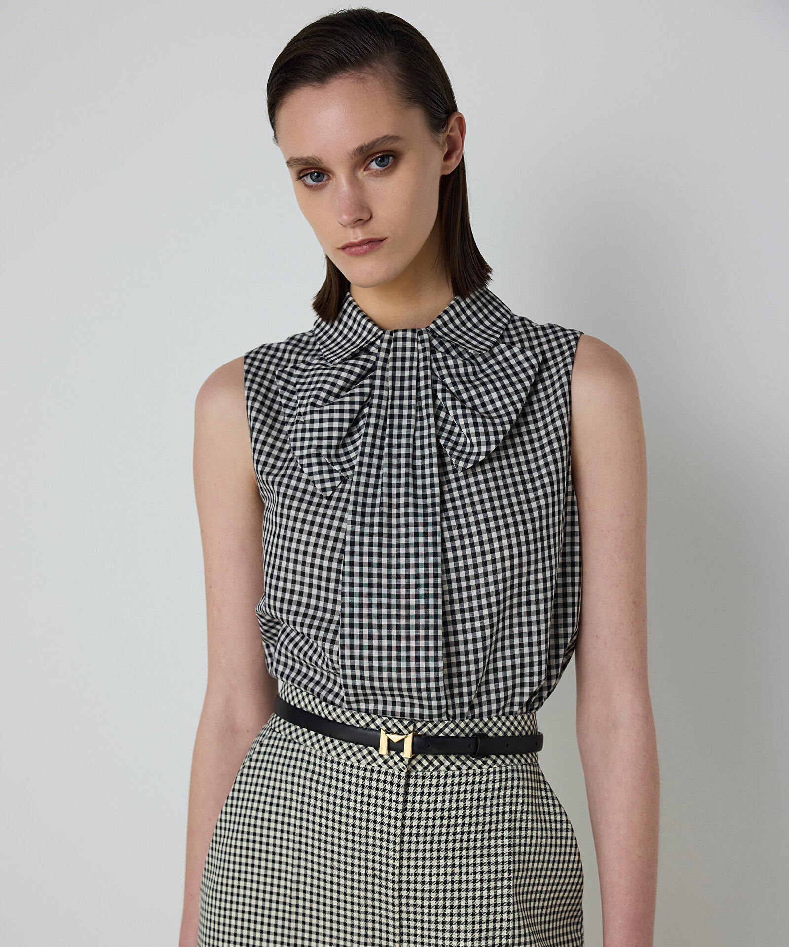 PÖTİKARE DESEN BLUZ